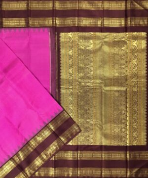 KORVAI KANJEEVARAM HANDLOOM SILK SAREE