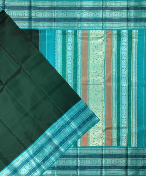 KORVAI KANJEEVARAM HANDLOOM SILK SAREE