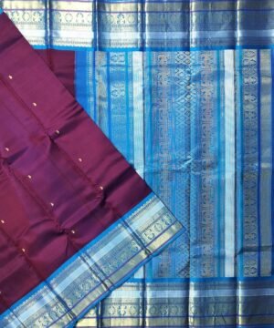 KORVAI KANJEEVARAM HANDLOOM SILK SAREE