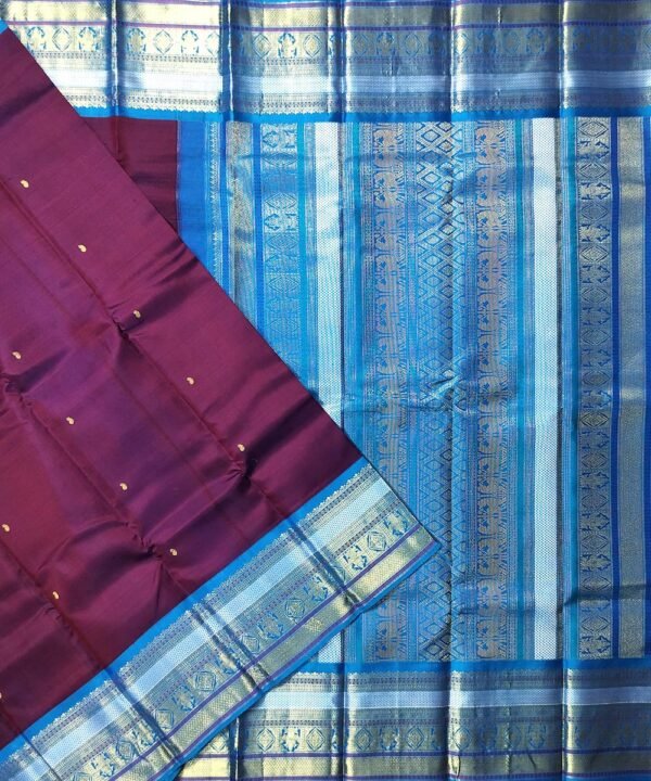 KORVAI KANJEEVARAM HANDLOOM SILK SAREE