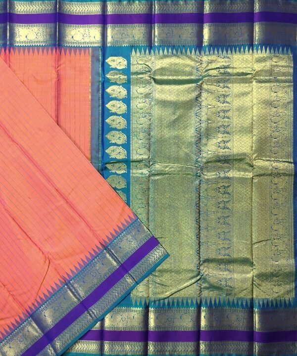 KORVAI KANJEEVARAM HANDLOOM SILK SAREE