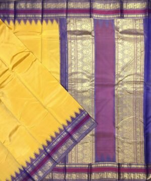 KORVAI KANJEEVARAM HANDLOOM SILK SAREE
