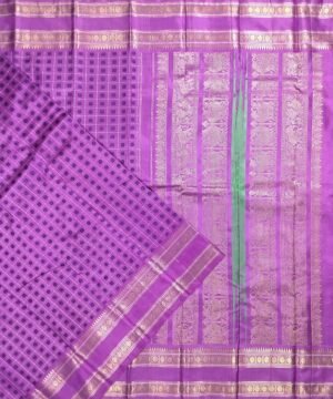 KORVAI KANJEEVARAM HANDLOOM SILK SAREE