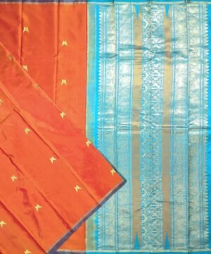 PETNI KANJEEVARAM HANDLOOM SILK SAREE