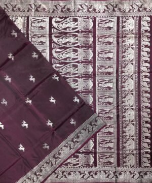 BALUCHARI HANDLOOM SILK SAREE