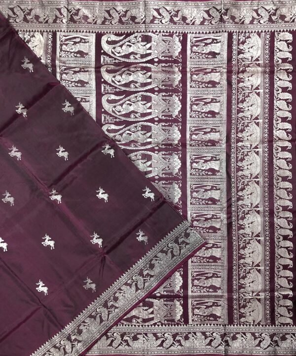 BALUCHARI HANDLOOM SILK SAREE