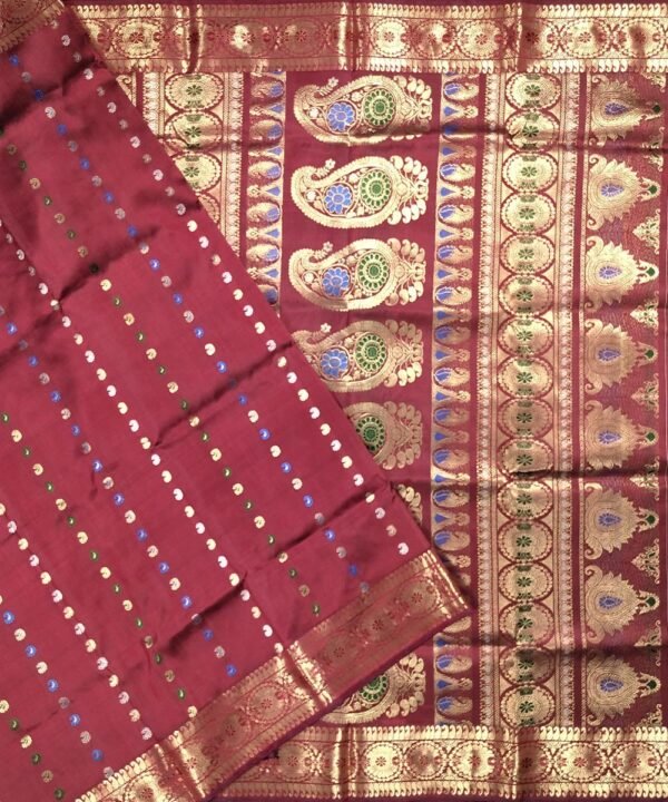 BALUCHARI HANDLOOM SILK SAREE