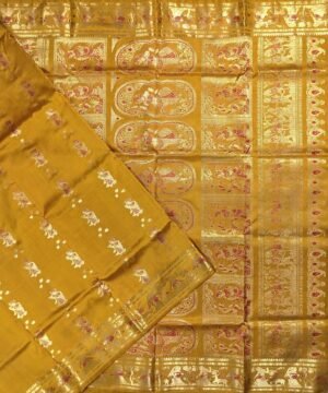 BALUCHARI HANDLOOM SILK SAREE