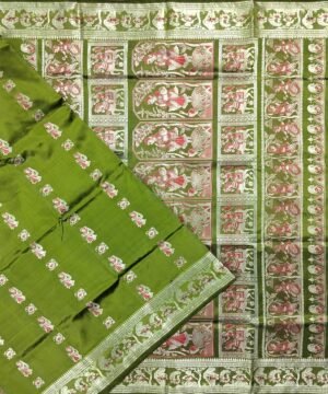 BALUCHARI HANDLOOM SILK SAREE