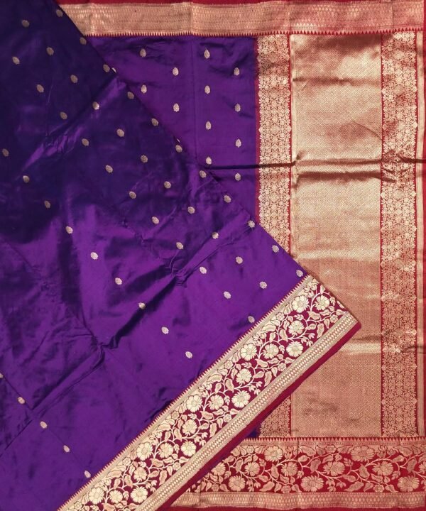 BANARASI KADWA HANDLOOM SILK SAREE