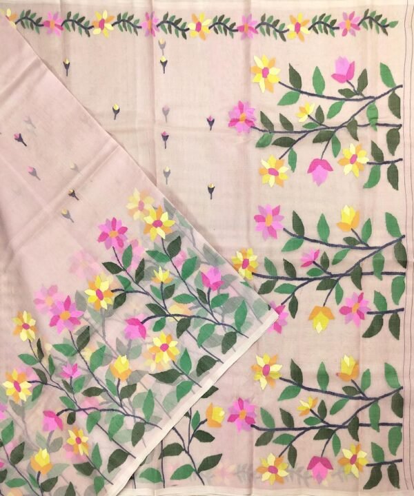 JAMDANI HANDLOOM SILK SAREE