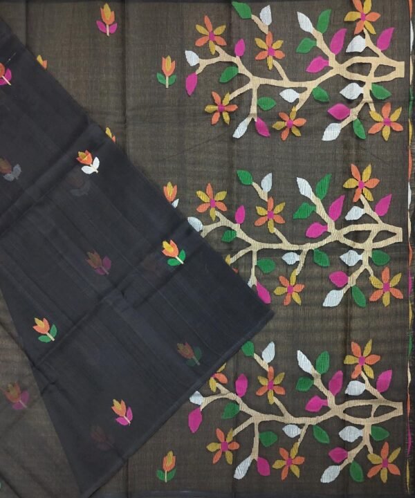 JAMDANI HANDLOOM SILK SAREE