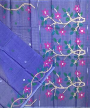JAMDANI HANDLOOM SILK SAREE