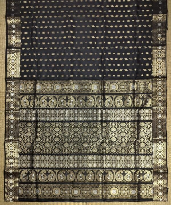 BALUCHARI HANDLOOM SILK SAREE - Image 2