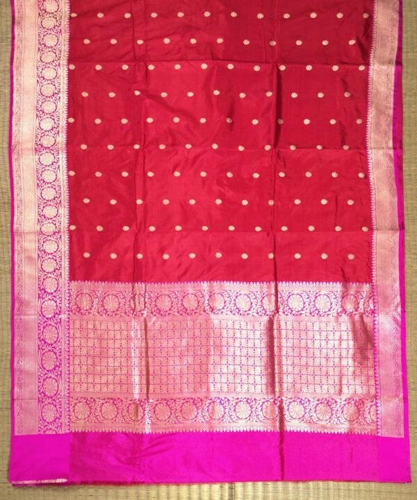 BANARASI KADWA HANDLOOM SILK SAREE - Image 2