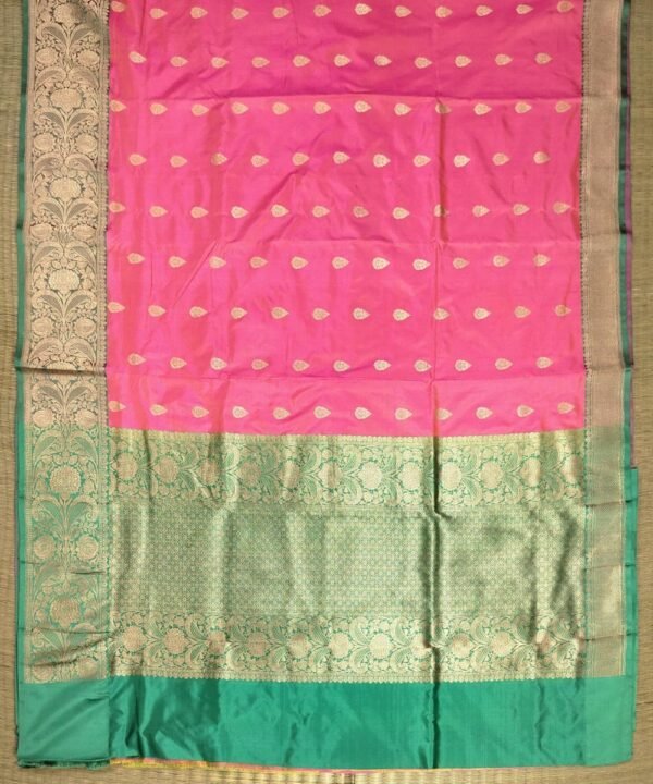 BANARASI KADWA HANDLOOM SILK SAREE - Image 2