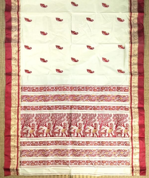 GARAD HANDLOOM SILK SAREE - Image 2