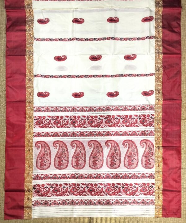 GARAD HANDLOOM SILK SAREE - Image 2