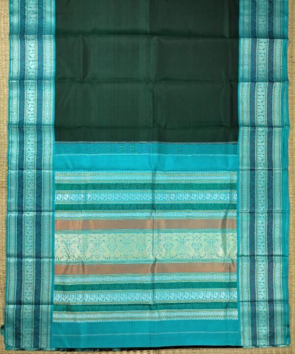 KORVAI KANJEEVARAM HANDLOOM SILK SAREE - Image 2