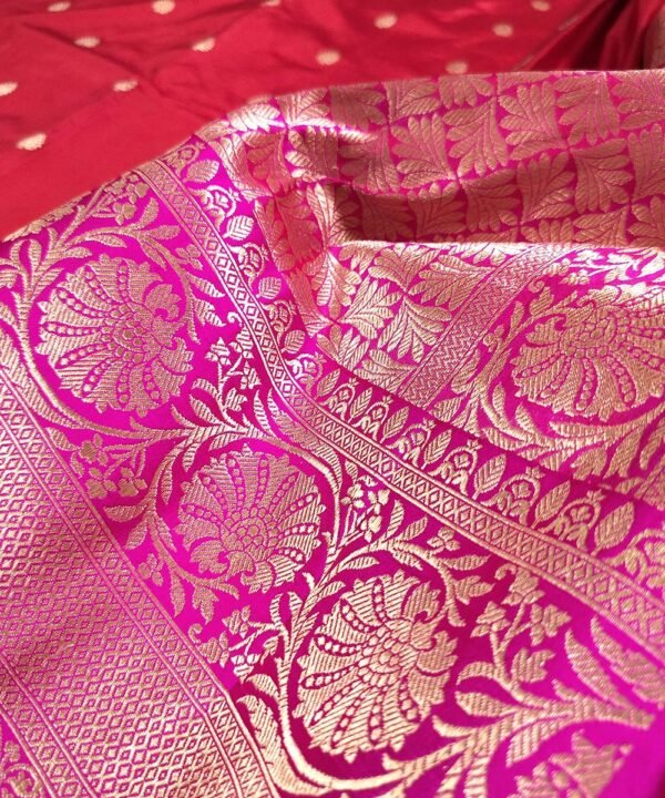 BANARASI KADWA HANDLOOM SILK SAREE - Image 3