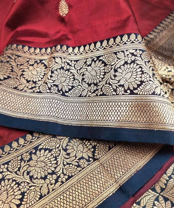 BANARASI KADWA HANDLOOM SILK SAREE - Image 3