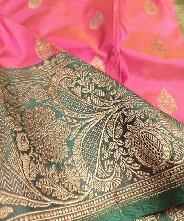 BANARASI KADWA HANDLOOM SILK SAREE - Image 3