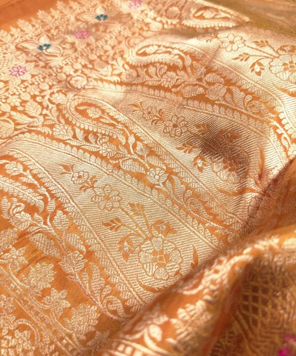 BANARASI KADWA HANDLOOM SILK SAREE - Image 3