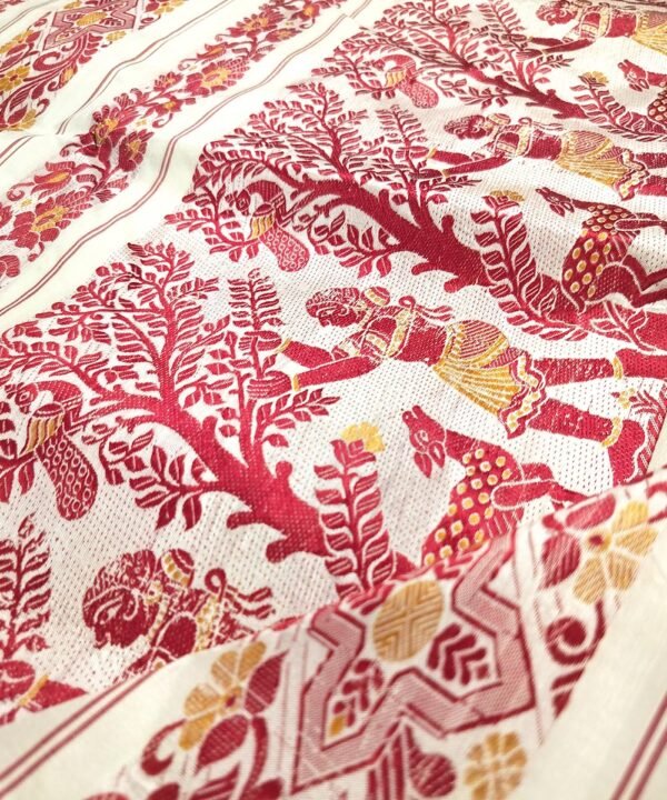 GARAD HANDLOOM SILK SAREE - Image 3