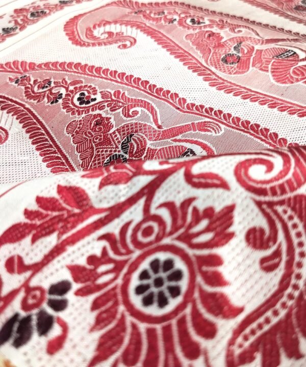 GARAD HANDLOOM SILK SAREE - Image 3