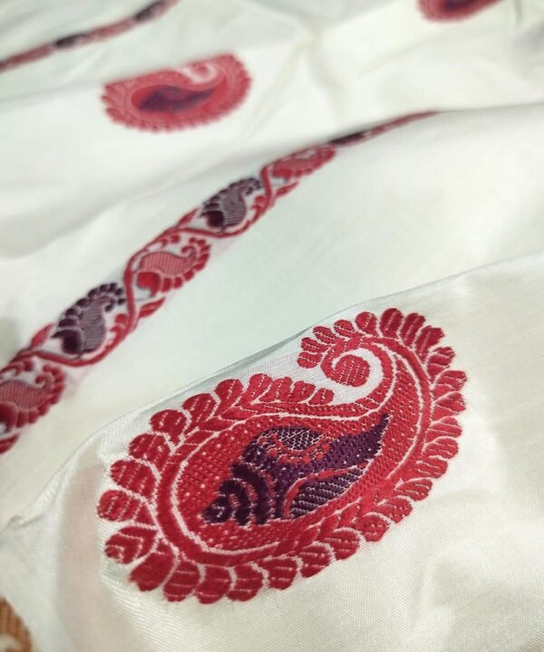 GARAD HANDLOOM SILK SAREE - Image 3