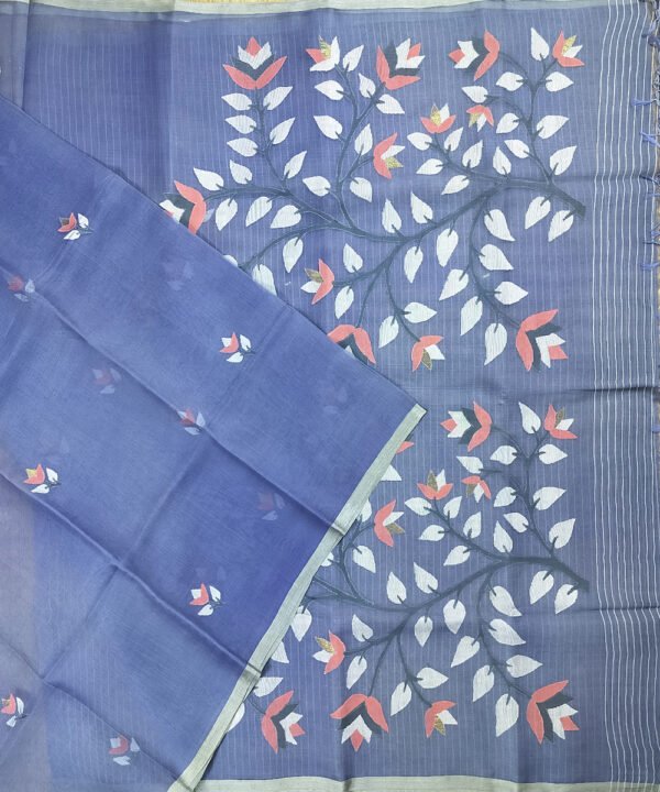 JAMDANI HANDLOOM SILK SAREE