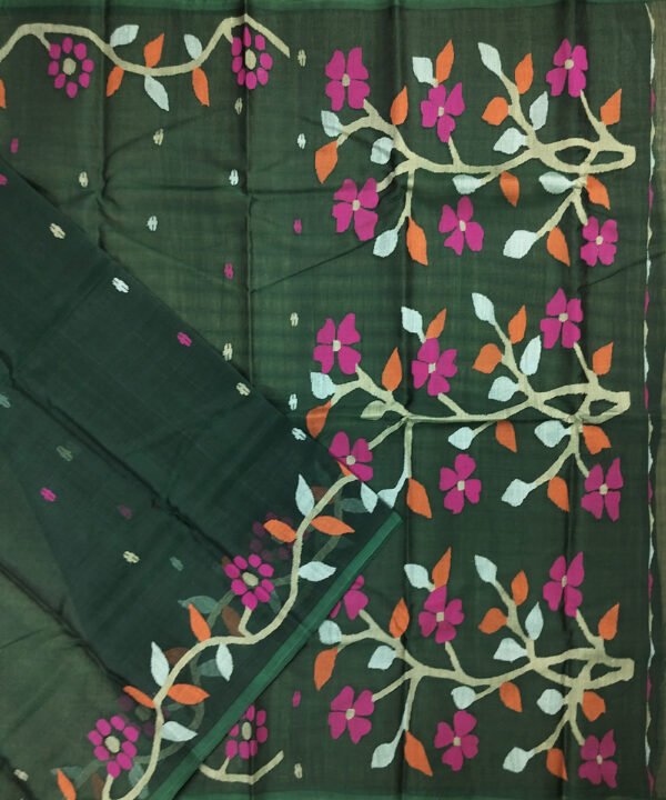 JAMDANI HANDLOOM SILK SAREE