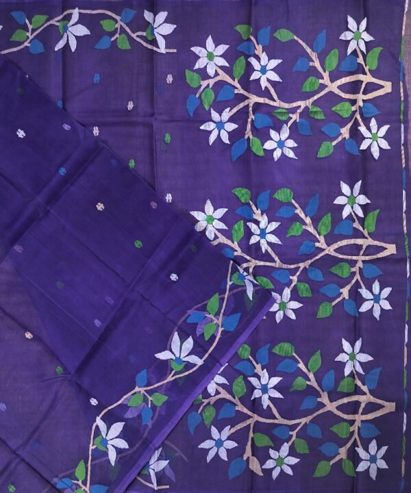 JAMDANI HANDLOOM SILK SAREE
