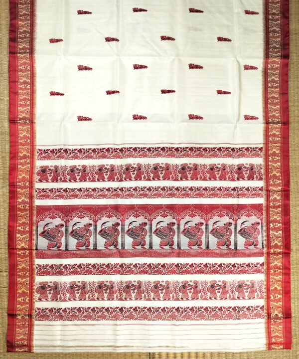 GARAD HANDLOOM SILK SAREE - Image 2
