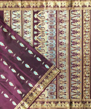 BALUCHARI HANDLOOM SILK SAREE