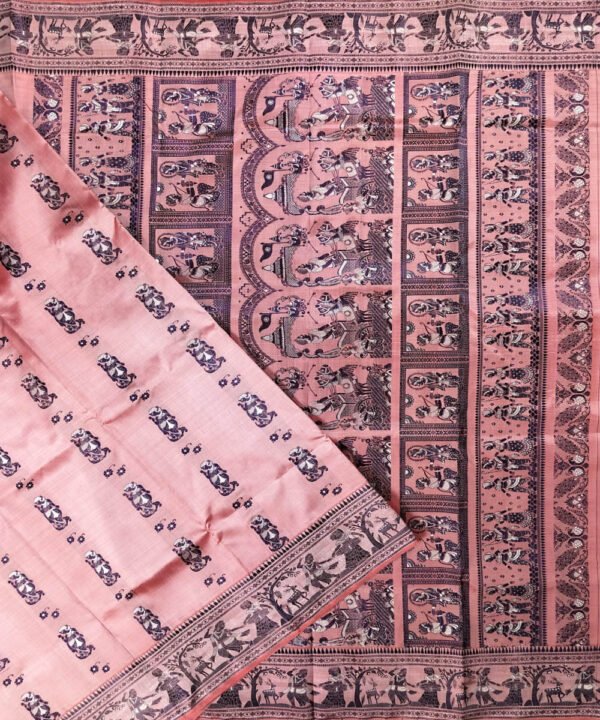 BALUCHARI HANDLOOM SILK SAREE