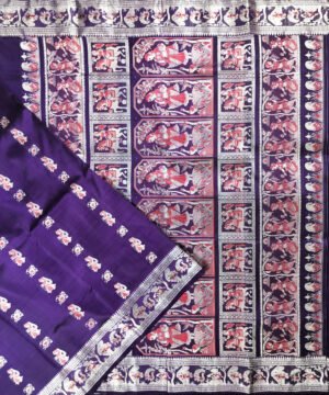 BALUCHARI HANDLOOM SILK SAREE