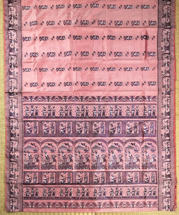 BALUCHARI HANDLOOM SILK SAREE - Image 2