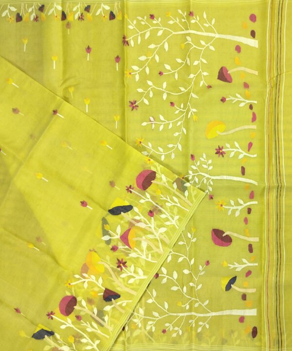 JAMDANI HANDLOOM SILK SAREE