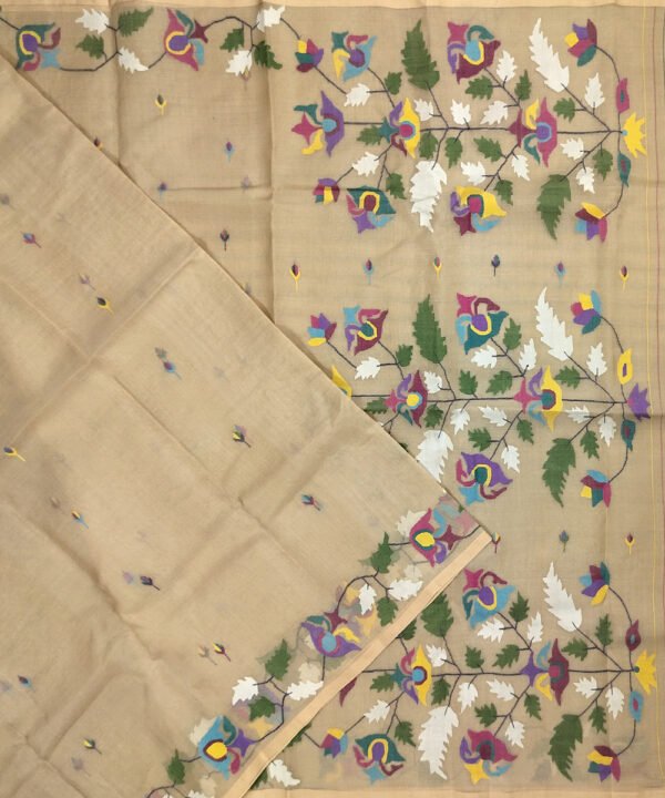 JAMDANI HANDLOOM SILK SAREE