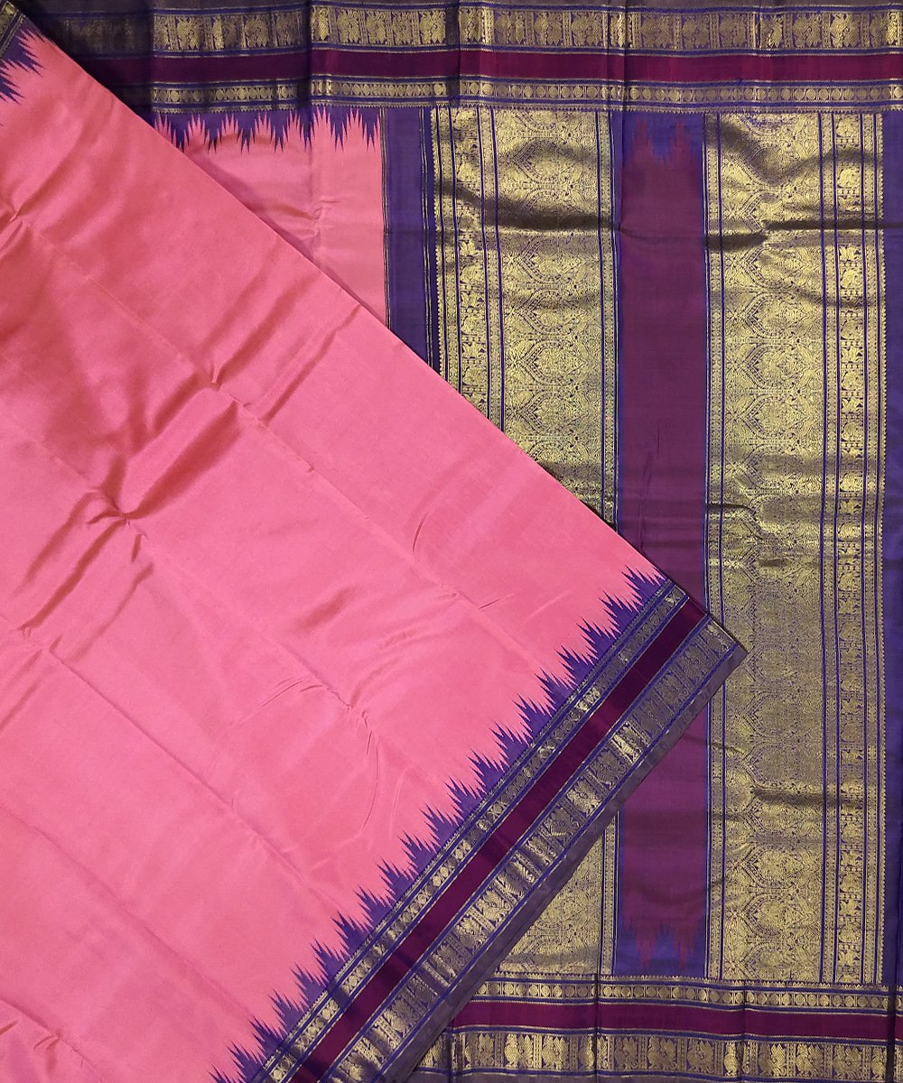 KORVAI KANJEEVARAM HANDLOOM SILK SAREE