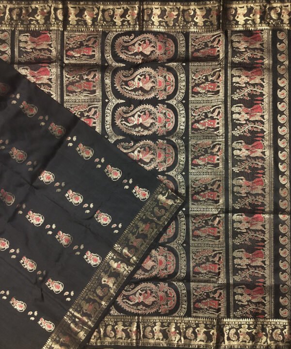 BALUCHARI HANDLOOM SILK SAREE