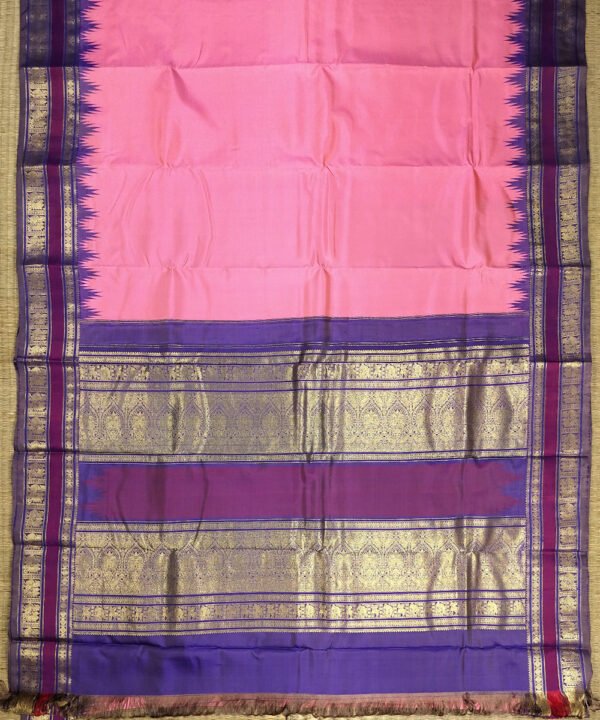 KORVAI KANJEEVARAM HANDLOOM SILK SAREE - Image 2