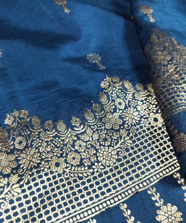 BANARASI KADWA HANDLOOM SILK SAREE - Image 3
