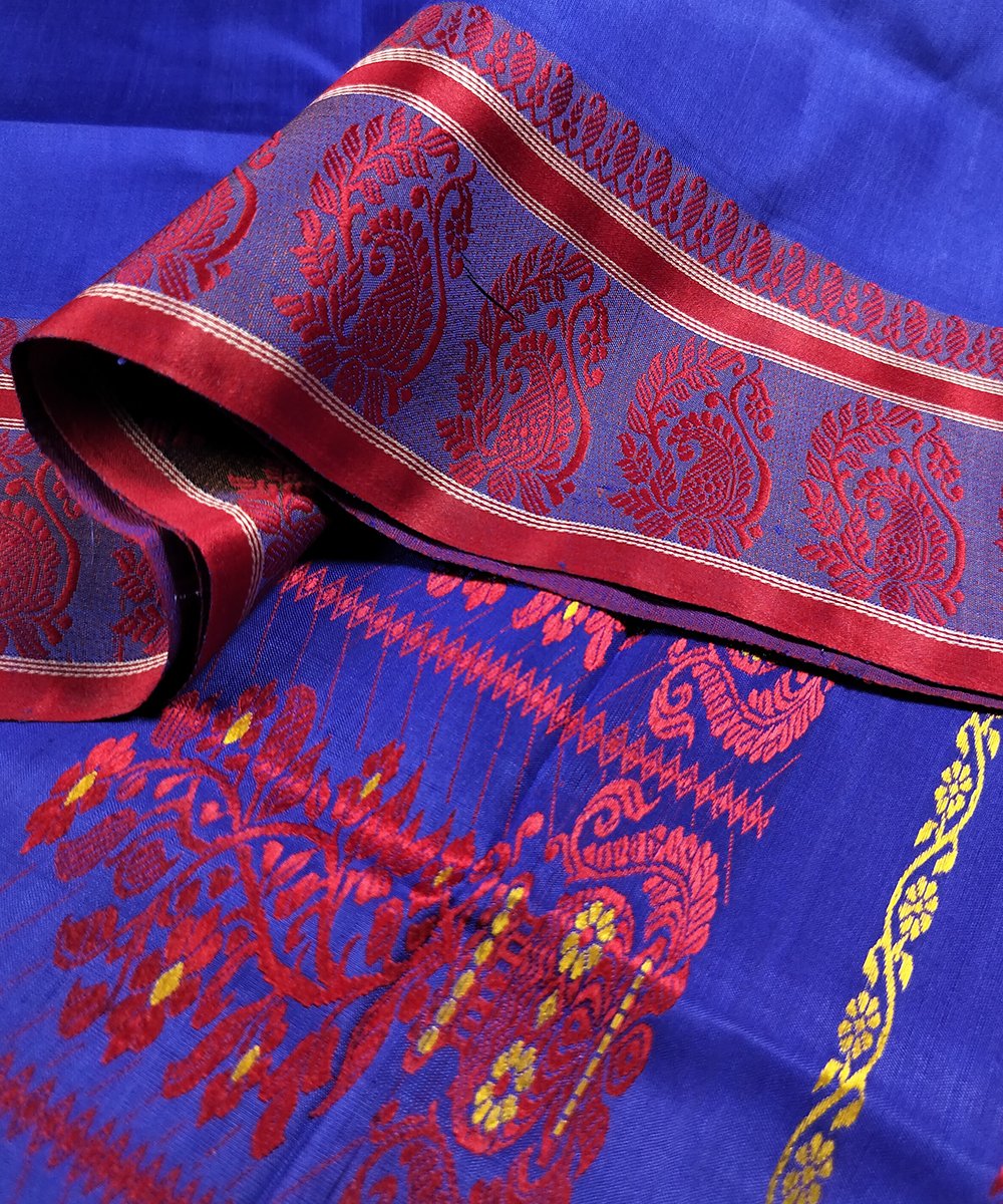 GARAD HANDLOOM SILK SAREE - Image 3