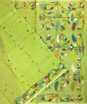 JAMDANI HANDLOOM SILK SAREE