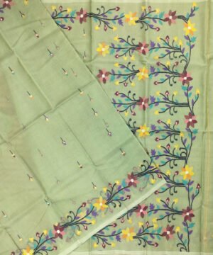 JAMDANI HANDLOOM SILK SAREE