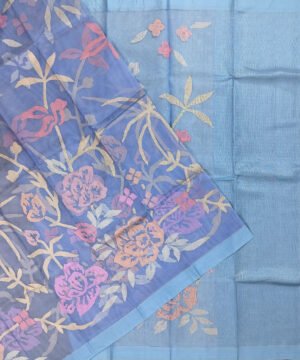 JAMDANI HANDLOOM SILK SAREE