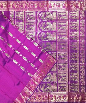 BALUCHARI HANDLOOM SILK SAREE