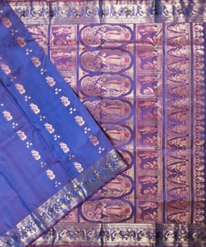 BALUCHARI HANDLOOM SILK SAREE
